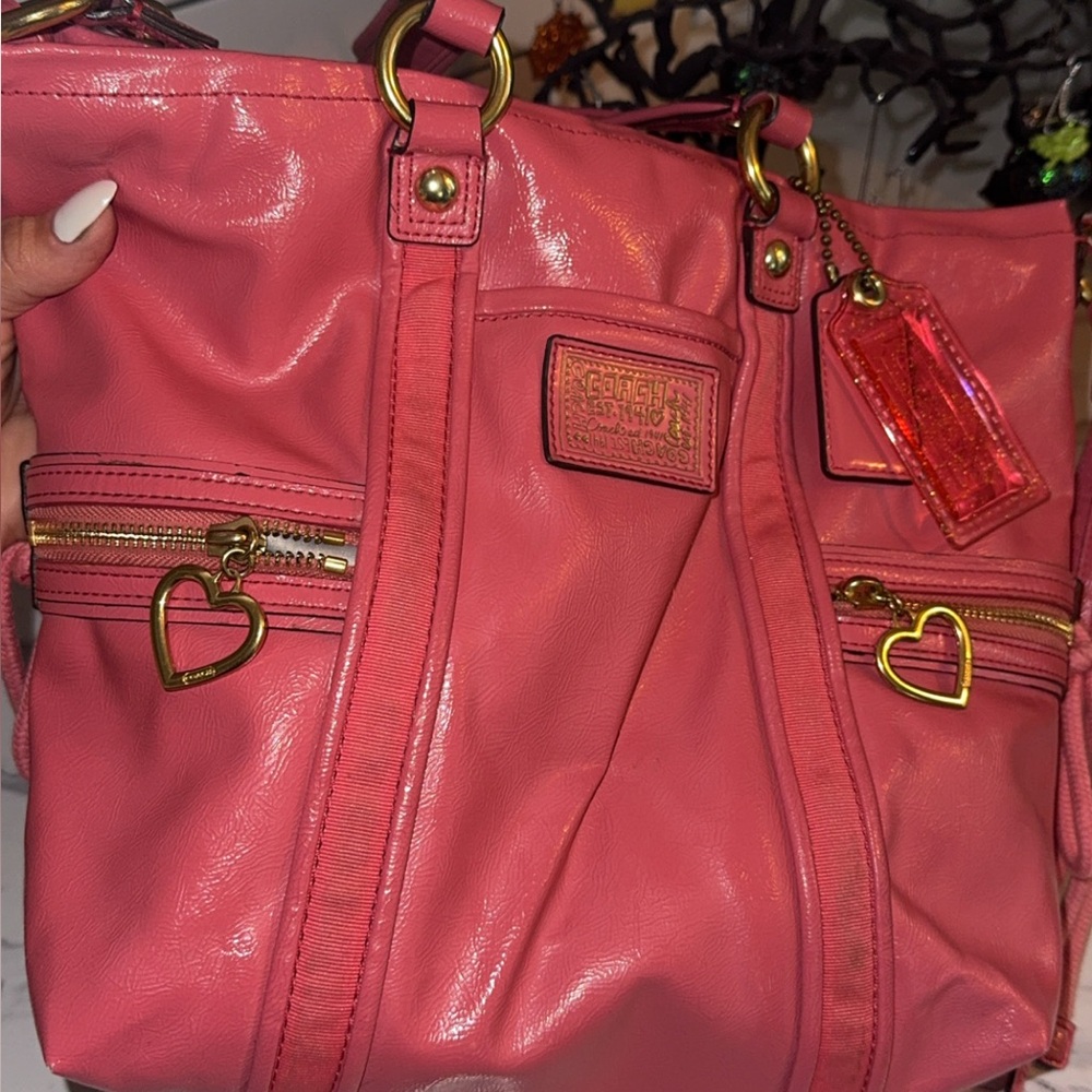 Coach Bubble Gum Pink Vintage Purse
